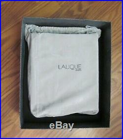 Lalique Burlwood & Crystal Madrona Cigar Humidor Box. Niob Brand New