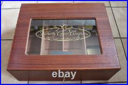 Large Age Humidor Liberty Cigar Company Wood Box Zigarrenkasten #11225