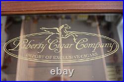 Large Age Humidor Liberty Cigar Company Wood Box Zigarrenkasten #11225