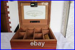 Large Age Humidor Liberty Cigar Company Wood Box Zigarrenkasten #11225