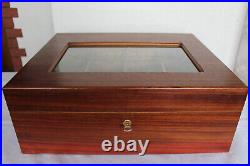 Large Age Humidor Liberty Cigar Company Wood Box Zigarrenkasten #11225