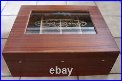 Large Age Humidor Liberty Cigar Company Wood Box Zigarrenkasten #11225