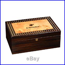 Large Luxury cedar Wooden Cigar Humidor Box Cohiba High Gloss Finish CC-0044