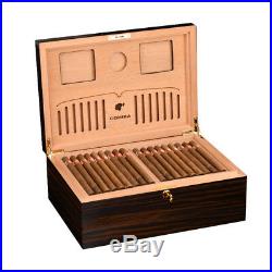 Large Luxury cedar Wooden Cigar Humidor Box Cohiba High Gloss Finish CC-0044