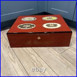Large Red H. Upmann 160th Anniversary Humidor #36 Of 160 Preowned