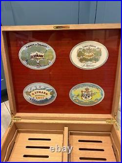 Large Red H. Upmann 160th Anniversary Humidor #36 Of 160 Preowned