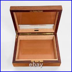 Large Vintage Alfred DUNHILL Rosewood Humidor, Luxury Cigar Box withGlass Liner