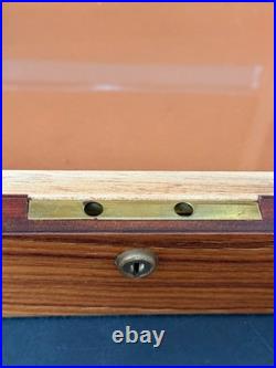 Large Vintage Alfred DUNHILL Rosewood Humidor, Luxury Cigar Box withGlass Liner