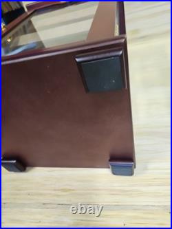 Large Wooden Cigar Humidor Box With Glass