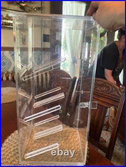 Large humidor cigar acrylic display case