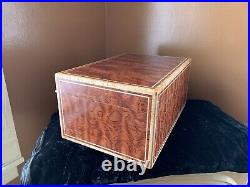 Large humidor cigar box