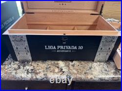 Liga Privada 10 Aniversario Humidor Only. New in Box 164/550