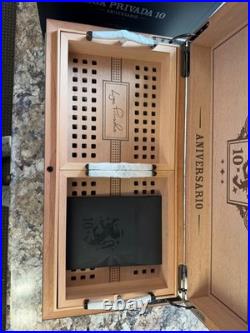 Liga Privada 10 Aniversario Humidor Only. New in Box 164/550