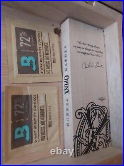 Lot 3 Fuente Opus X 20th Anniv Power of the Dream Cigar Box Humidor Angel Rare