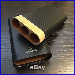 Lot 4 C Brand Cigar Case Travel Holder Humidor New in Gift Box