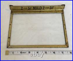 Lot Of 5 Vintage Glass Metal Cigar Box Topper Humidor Pipe Smoke General Store E