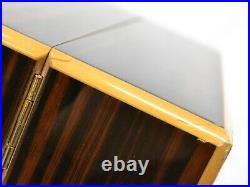Louis Vuitton Coffret 75 Cigar Humidor Cigarette Case M58562 Wood Box Brown LV