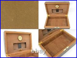 Louis Vuitton Coffret 75 Cigar Humidor Cigarette Case M58562 Wood Box Brown LV