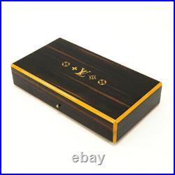 Louis Vuitton Coffret de Voyage Mahogany Cigar Cigarette Case Humidor Box M58565