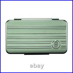 Lubinski 5 Count Metal Cigar Case Travel Humidor Box Portable Men Father Gift