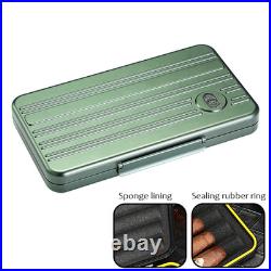 Lubinski Metal Cigar Humidor Tube Cigar Case Holder High Quality Luxury Gift Box