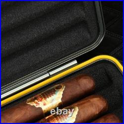 Lubinski Metal Cigar Humidor Tube Cigar Case Holder High Quality Luxury Gift Box