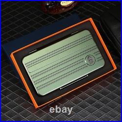 Lubinski Metal Cigar Humidor Tube Cigar Case Holder High Quality Luxury Gift Box