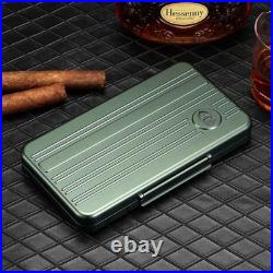 Lubinski Metal Cigar Humidor Tube Cigar Case Holder High Quality Luxury Gift Box