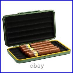 Lubinski Travel Humidor Cigar Case Holder Torch Lighter Cutter Holder V-cut Gift