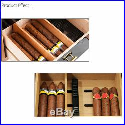 Luxury Cedar Cabinet Humidor Box 3 Drawers Wooden Case For COHIBA