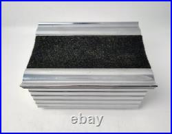 MCM Plated Chrome to Aluminum ALCOA Cigar Humidor Standard Products Co Cleveland MCM Plated Chrome to Aluminum ALCOA Cigar Humidor Standard Products Co Cleveland
