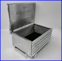 MCM Plated Chrome to Aluminum ALCOA Cigar Humidor Standard Products Co Cleveland MCM Plated Chrome to Aluminum ALCOA Cigar Humidor Standard Products Co Cleveland