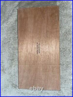 Man O' War Wooden Box Humidor Hygroset Hygrometer 18 Long