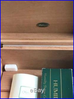 Marconi Rosewood 50-75 Cigar Humidor Italian Made New in Box