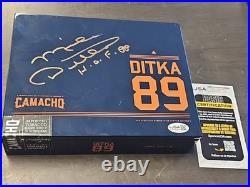 Mike Ditka Chicago Bears SIGNED Signature Camacho Toro Cigar Box Humidor JSA COA