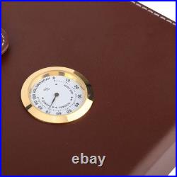 Mini Portable Leather Humidor Cigar Box Cedar Wood Cigarette Container AD Mini Portable Leather Humidor Cigar Box Cedar Wood Cigarette Container AD