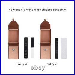 Mini Portable Leather Humidor Cigar Box Cedar Wood Cigarette Container AD Mini Portable Leather Humidor Cigar Box Cedar Wood Cigarette Container AD