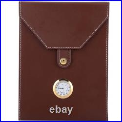 Mini Portable Leather Humidor Cigar Box Cedar Wood Cigarette Container AD Mini Portable Leather Humidor Cigar Box Cedar Wood Cigarette Container AD