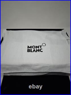 Montblanc Cigar Table Humidor in Cedar Wood Black leather Box 199337 59583