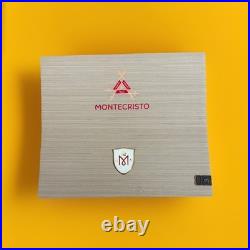 MonteCristo M No 2 Wooden Cigar Box with the outer box too. 9.875 x 8.5 x 2.75