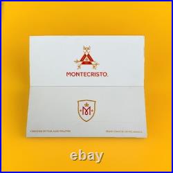 MonteCristo M No 2 Wooden Cigar Box with the outer box too. 9.875 x 8.5 x 2.75