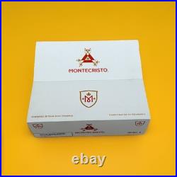 MonteCristo M No 2 Wooden Cigar Box with the outer box too. 9.875 x 8.5 x 2.75