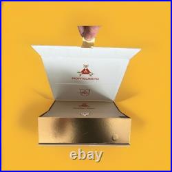 MonteCristo M No 2 Wooden Cigar Box with the outer box too. 9.875 x 8.5 x 2.75