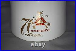 Montecristo 70th Anniversary Ceramic Cigar Humidor Jar