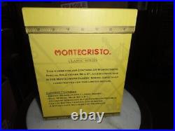 Montecristo Ceramic Storage Jar Only (no cigars) in presentation box