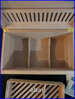 Montecristo Desktop Decorative Box with Digital Hygrometer