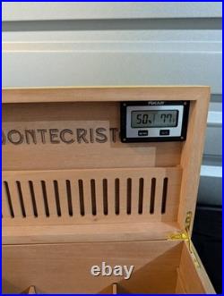 Montecristo Desktop Decorative Box with Digital Hygrometer