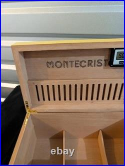 Montecristo Desktop Decorative Box with Digital Hygrometer
