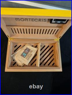 Montecristo Desktop Decorative Box with Digital Hygrometer