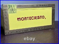 Montecristo Humidor Measures 10 L x 7 3/4 W x 5 H Cigar Box Limited Edition